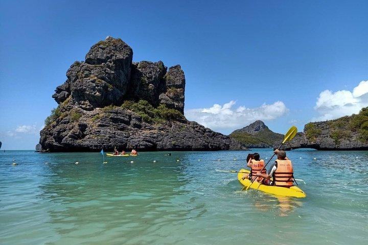 Ang Thong Speedboot Tour vanuit Koh Samui met kajakken
