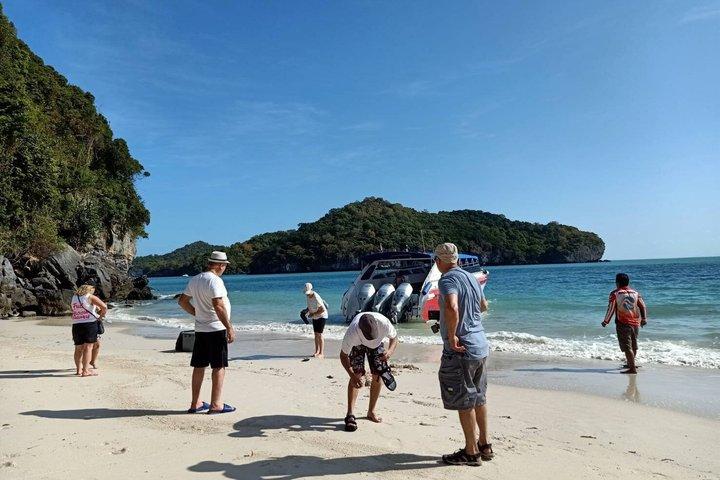 Ang Thong Speedboot Tour vanuit Koh Samui met kajakken