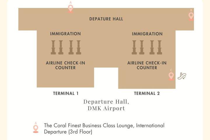 DMK Flughafen Coral Lounge Zugang