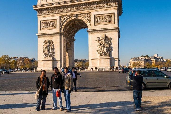Arc De Triomphe gereserveerde toegang met audio Gids