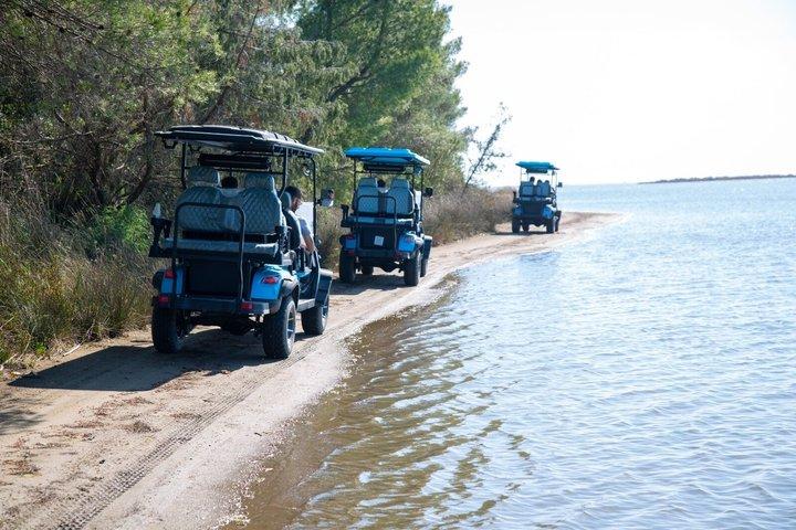 Excursion en 4x4 offroad et lagon Karavasta au départ de Tirana Golem Durres