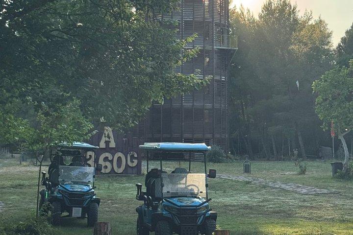 Excursion en 4x4 offroad et lagon Karavasta au départ de Tirana Golem Durres