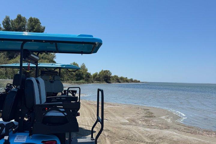 Excursion en 4x4 offroad et lagon Karavasta au départ de Tirana Golem Durres