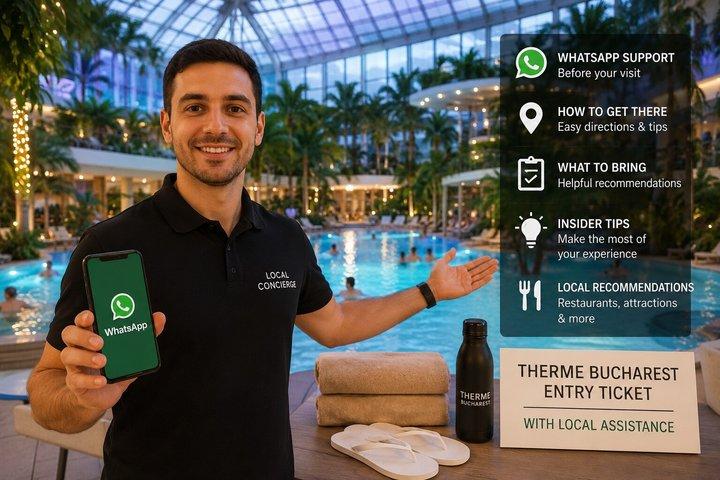 Inträdesbiljett till Therme Bucharest med lokal assistans
