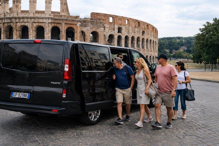 Rom till Fiumicino flygplats (FCO) Privat transfer