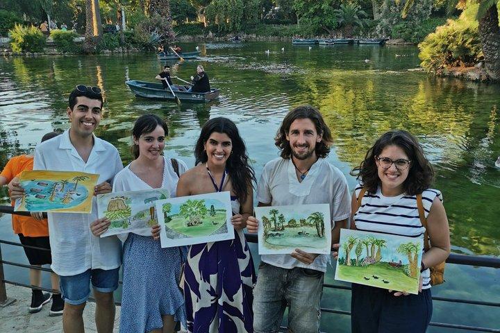 Sketching & watercolor workshop in the park
