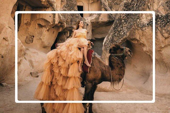 Tour da Istanbul a Cappadocia con giro in mongolfiera e giro in cammello