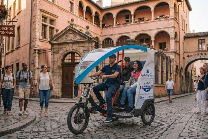 Tour incomum de Lyon de Cyclo-Pousse