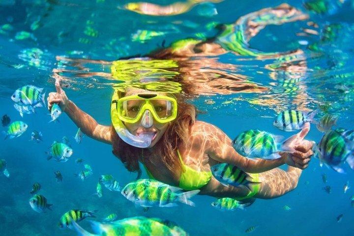 Phi Phi og Khai Islands snorkeltur med frokost med speedbåd