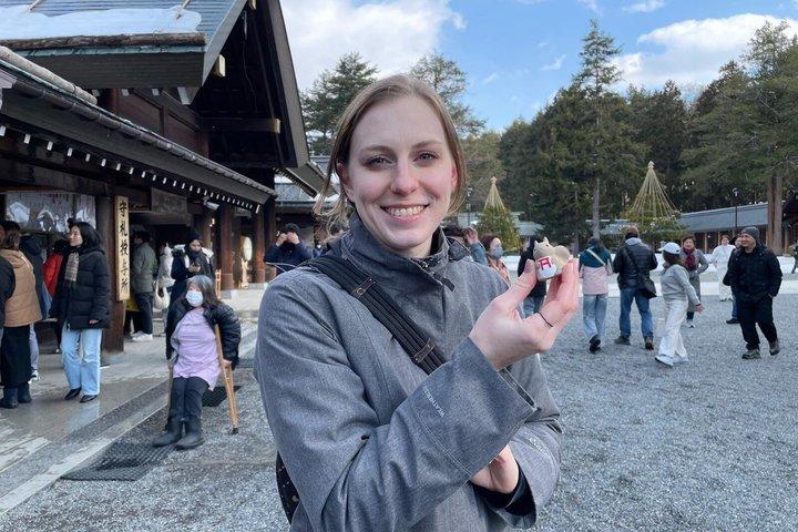 Tour guidato del santuario di Hokkaido e dolci locali