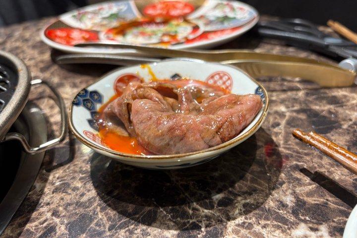 Tokyo All-Wagyu Beef Food Tour: 5 Wagyu-rätter, 3 hållplatser, Efterrätt