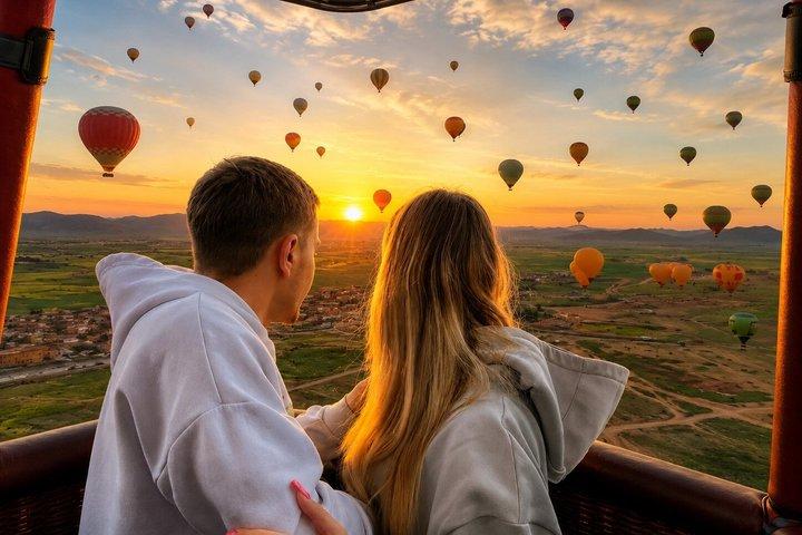 Vuelo en globo aerostático al amanecer en Marrakech - Casa bereber