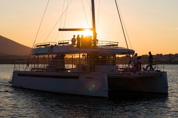 Croisière au coucher du soleil : Baies de Paroikia et Antiparos
