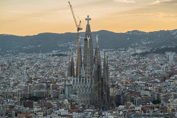 Entrance to the Mirador Torre Glories Barcelona