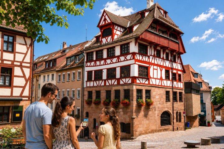 Nürnberg Scavenger Hunt & Highlights Självguidad rundvandring