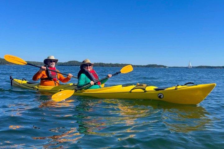 Tour en kayak por el archipiélago de Estocolmo con almuerzo