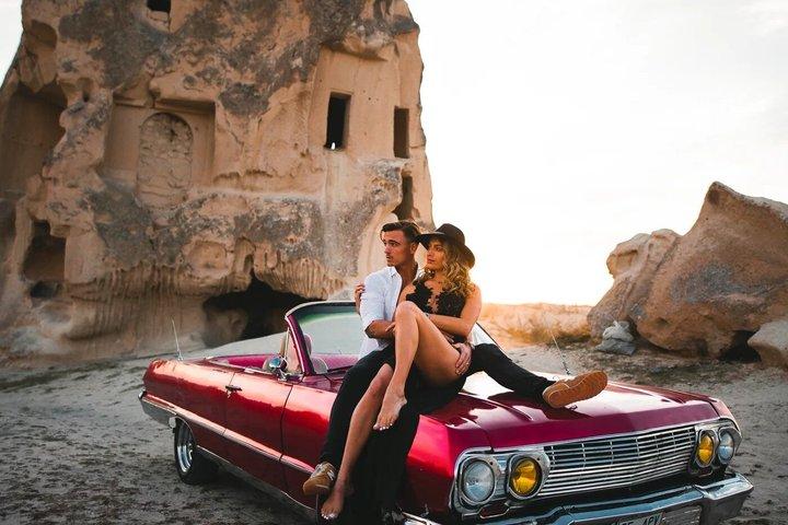 Tour en coche clásico al atardecer o amanecer en Capadocia