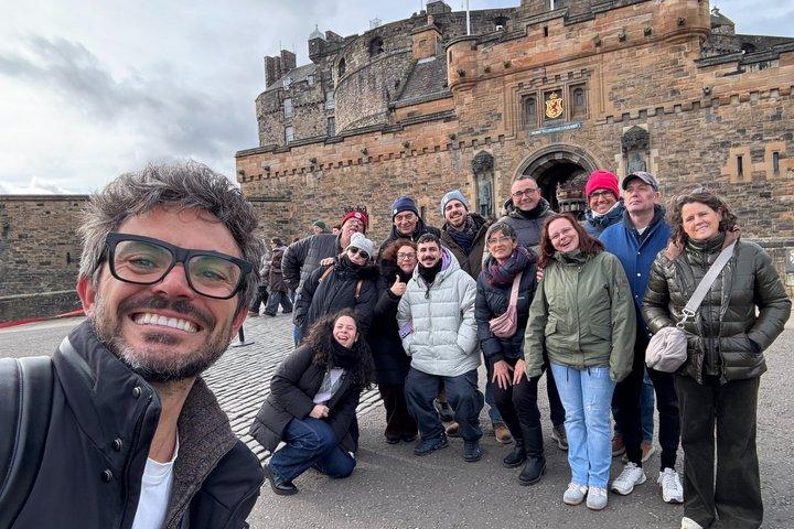 Edinburgh Castle Tour og Royal Mile på spansk