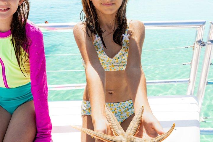 Shell Island Snorkel and Dolphin Catamaran Cruise with Island Time