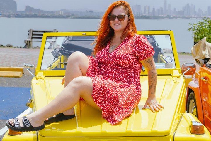 Tour privado por la ciudad de Panamá en un clásico safari VW