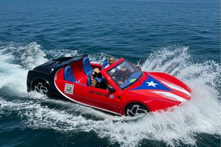 San Juan Watersports Car Rentals Red Bugatti