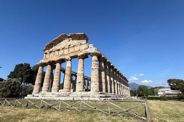 Privétour vanuit Rome naar Herculaneum, Pompeii en Paestum inclusief lunch.