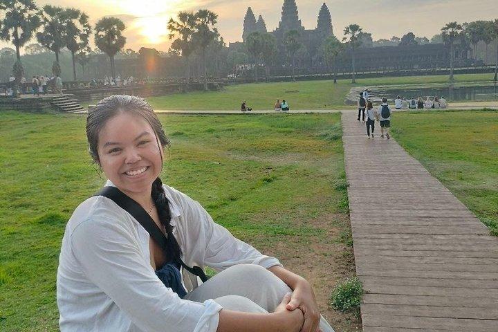 Excursion d'une journée à Siem Reap au lever du soleil et au coucher du soleil dans le village flottant d'Angkor