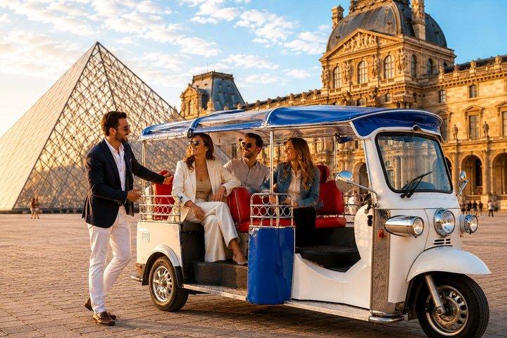 Top 15 bezienswaardigheden in Parijs Privétour met gids door Tuk Tuk