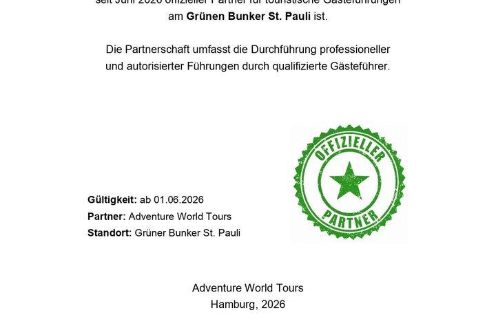 Grüner Bunker Tour auf St. Pauli das Original