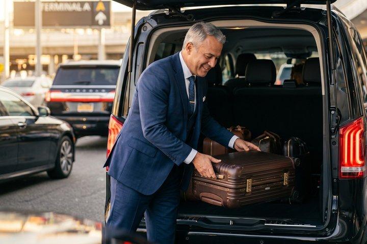 New York: trasferimento privato dall'aeroporto EWR a/da Manhattan|Brooklyn