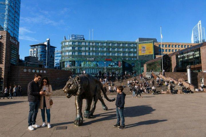 Oslo búsqueda del tesoro & Highlights tour a pie autoguiado