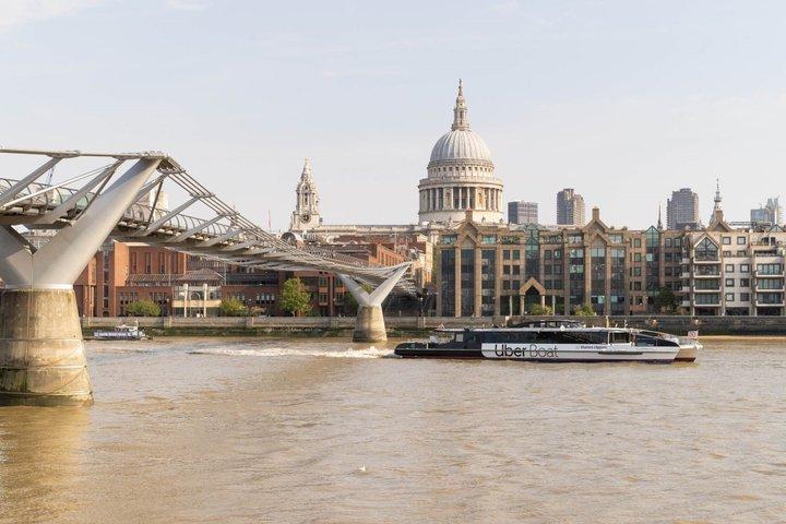 Londen St. Paul's Cathedral en 1 dag Uber Boat River Pass