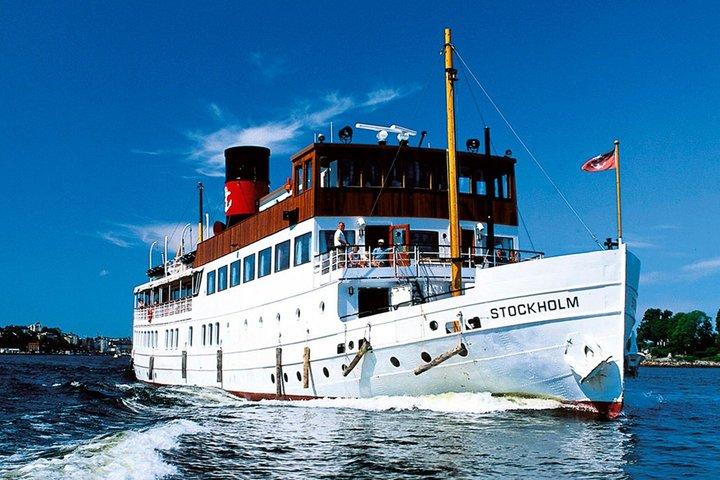 Croisière dans l'archipel de Stockholm avec guide