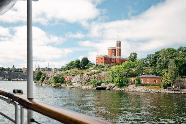 Croisière dans l'archipel de Stockholm avec guide
