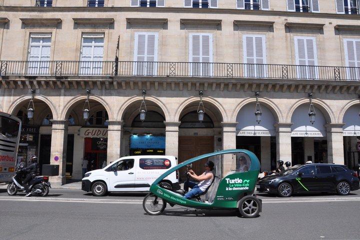 Paris on your Terms: Private Pedicab with Driver Half or Full Day