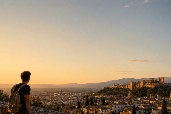 Golden Hour i Granada: Solnedgångsvandring med Play Granada