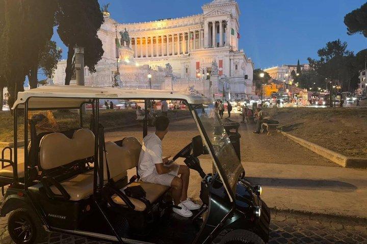 Tour by Cart Rome: Private VIP Golf Cart Tour in Rome