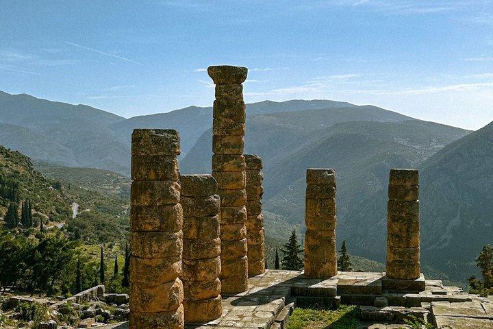 Delphi Day Trip de Atenas com entradas e almoço