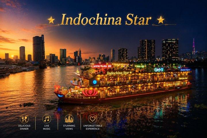 Ho Chi Minh-staden: Middag på kryssning längs Saigon River