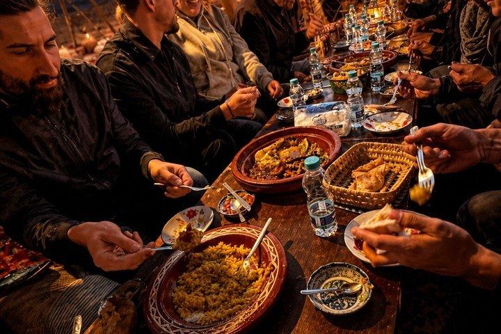 Marrakech Agafay Desert dinner Show & Quads & Sunset Camel Ride