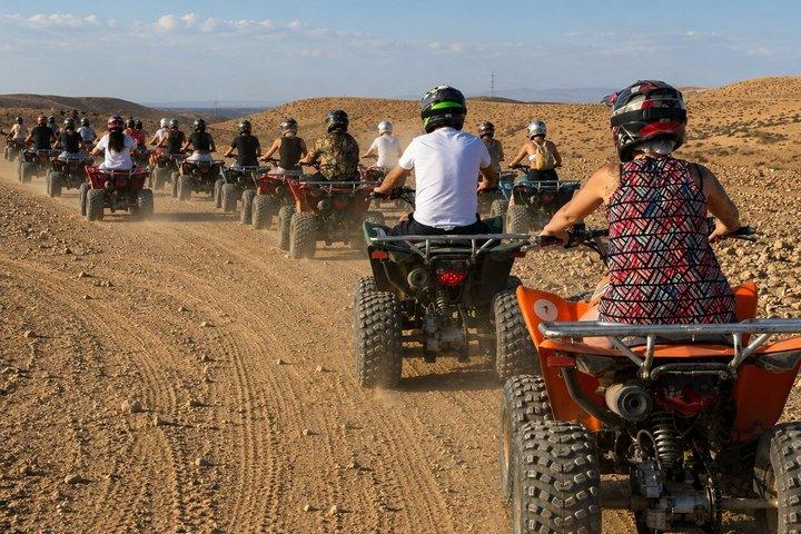 Marrakech Agafay Desert dinner Show & Quads & Sunset Camel Ride