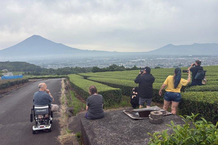 Courte visite pour voir le mont Fuji de divers angles depuis le port de Shimizu