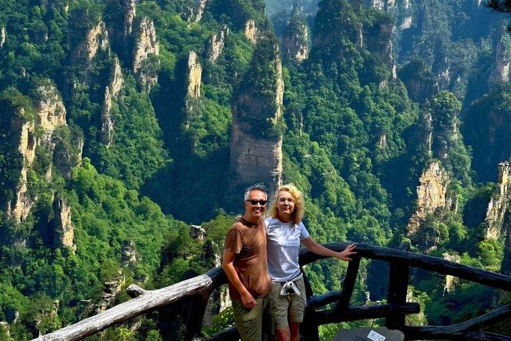 Zhangjiajie 2 - Visite privée d'une journée : Avatar Mountains & Glass Bridge