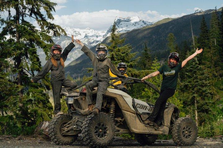 Sida vid sida off-roading äventyr på Cougar Mountain
