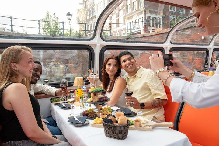 Amsterdam Wine and Cheese Guided Evening Cruise