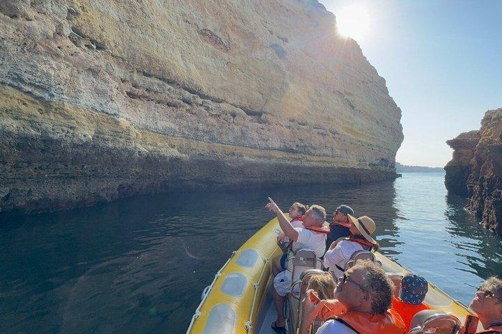 Portimão Boat Tour til Benagil & lokale skjulte huler Lille gruppe
