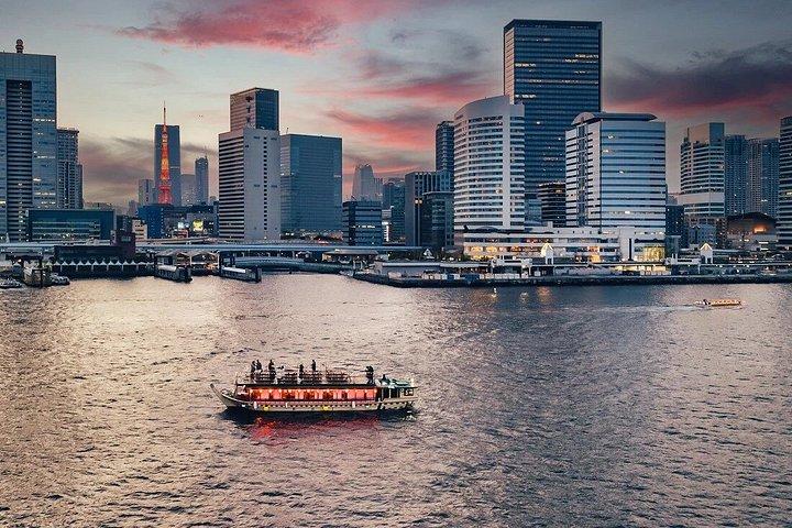 Tokyo Bay Night Dinner Cruise with TeamLab Borderless Ticket