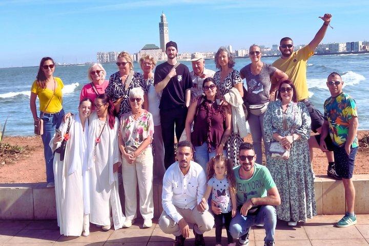 Casablanca Tour von Marrakesch : Hassan II Moschee und Stadtrundfahrt