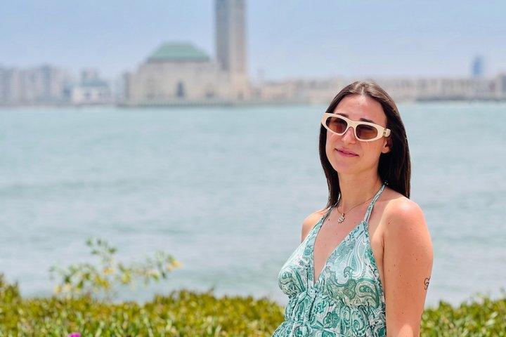 Casablanca Tour von Marrakesch : Hassan II Moschee und Stadtrundfahrt