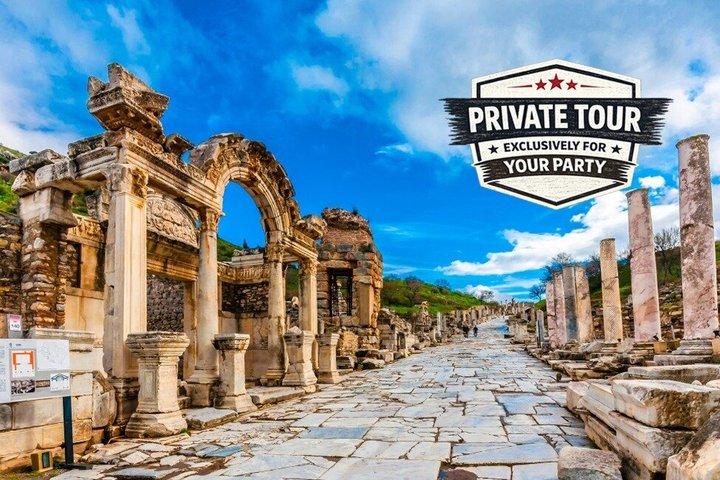 Ephesus, casas de terraço, excursão ao Museu Selcuk